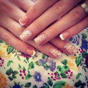 Свадебный дизайн ногтей от мастера Говорова Алена. Фото #6323