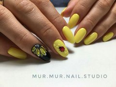 Художественная роспись ногтей от мастера Mur Mur Nail Studio. Фото #25761