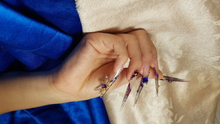 Дизайн нарощенных ногтей от мастера Татаринова Юлия. Фото #26117