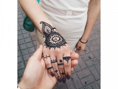 Татуировки хной от мастера Крижановская Владислава. Фото #fl/12472