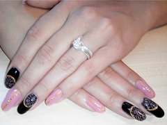 Дизайн нарощенных ногтей от мастера Павловская Мария. Фото #872