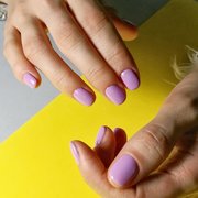 Нежный, лавандовый розовый тм #Progel  #lavender

Это один из тех цветов, которые на палетке смотрится не очень, но зато на руке он великолепен. 
Выбирая цвет с палетки - попробуй его к пальцу, оттенок кожи и восприятие цвета играет роль при выборе своего идеального цвета гель лака.