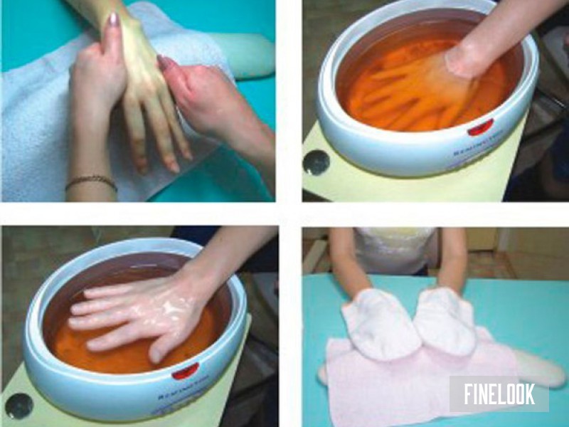 Как делать парафиновые ванночки. Парафинотерапия для рук. Ванночка для парафиновых процедур. Парафиновая ванночка для рук. Горячая парафинотерапия для рук.