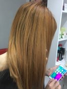 Кератиновое выпрямление волос от мастера Марчук Инна. Фото #2021
