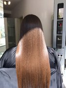 Кератиновое выпрямление волос от мастера Осипенко Ирина. Фото #3223