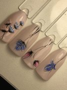 Художественная роспись ногтей от мастера Пиняк Ольга. Фото #4560
