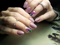 Художественная роспись ногтей от мастера Мельник Иванна. Фото #4642
