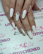 Дизайн нарощенных ногтей от мастера Литовченко Алёна. Фото #24729