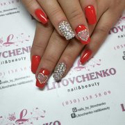 Дизайн нарощенных ногтей от мастера Литовченко Алёна. Фото #24730