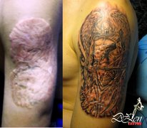 Исправление татуировок от мастера Зюнов Дмитрий. Фото #25318