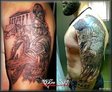 Татуировки от мастера Зюнов Дмитрий. Фото #25339