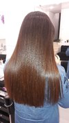 Кератиновое выпрямление волос от мастера Бурцева Юлия. Фото #25379