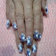 Коррекция нарощенных ногтей от мастера Кравченко Марина. Фото #26089
