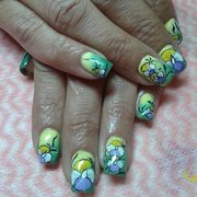 Коррекция нарощенных ногтей от мастера Кравченко Марина. Фото #26090