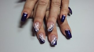 Дизайн нарощенных ногтей от мастера Приятная Юлия. Фото #26313