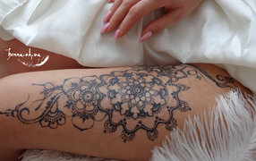 Татуировки хной от мастера Годлевская Елена. Фото #26341