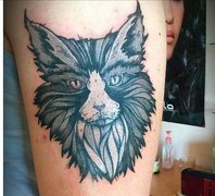 Татуировки от мастера Тлеуберлина Юлия. Фото #26398