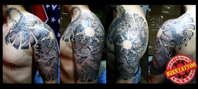 Татуировки от мастера Зюнов Дмитрий. Фото #28486