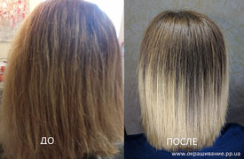 Кератиновое выпрямление волос от мастера Забаштанова Виктория. Фото #28572