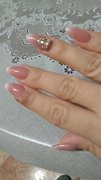 Коррекция нарощенных ногтей от мастера Елена Елена. Фото #28968