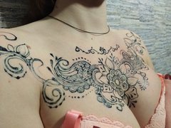 Временные татуировки от мастера Евтушевская Ольга. Фото #29328