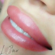 Татуаж губ от мастера Студия перманентного макияжа LBar. Фото #29504