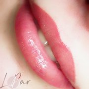 Татуаж губ от мастера Студия перманентного макияжа LBar. Фото #29506
