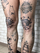Исправление татуировок от мастера DarkSpace Tattoo. Фото #29853