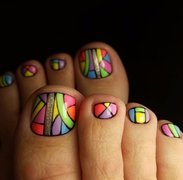 Дизайн ногтей (педикюр) от мастера Водолеева Виктория. Фото #29941