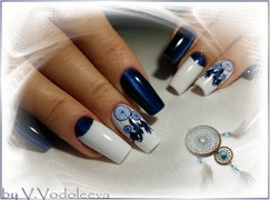 Дизайн ногтей  от мастера Водолеева Виктория. Фото #29947