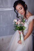 Свадебный макияж от мастера Базарова Дарья. Фото #30014