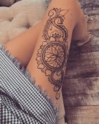 Татуировки хной от мастера Евтушевская Ольга. Фото #30198