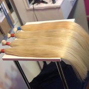 Горячая технология наращивания волос от мастера Studio_hair Kharkov. Фото #30629