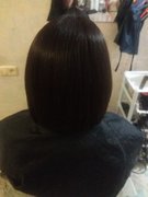 Кератиновое выпрямление волос от мастера Романцова Карина. Фото #31307