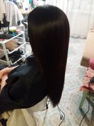 Кератиновое выпрямление волос от мастера Романцова Карина. Фото #31310