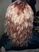 Американская химическая завивка волос от мастера Романцова Карина. Фото #31324