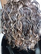 Американская химическая завивка волос от мастера Романцова Карина. Фото #31328