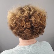 Укладка вьющихся волос от мастера Кобызева Татьяна. Фото #31584