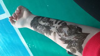 Татуировки хной от мастера Ларионова Ольга. Фото #32868