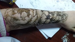 Татуировки хной от мастера Ларионова Ольга. Фото #32875