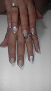 Коррекция нарощенных ногтей от мастера Елена Елена. Фото #33035