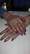 Коррекция нарощенных ногтей от мастера Елена Елена. Фото #33036