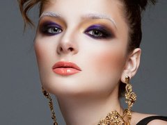 Вечерний макияж от мастера Попович Наталия. Фото #11109