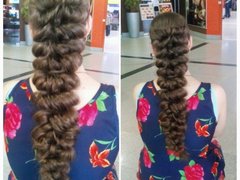 Прически на длинные волосы от мастера Терновая Евгения. Фото #13549