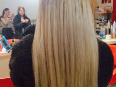 Горячая технология наращивания волос от мастера Безорудько  Ирина. Фото #fl/14437