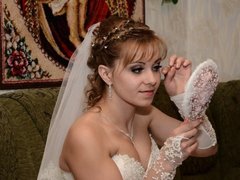 Свадебный макияж от мастера Александрова Татьяна. Фото #fl/15335