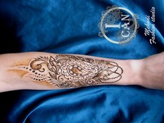 Татуировки хной от мастера Приятная Ольга. Фото #15523
