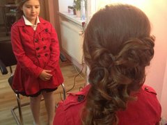 Прически на длинные волосы от мастера Постольник Ольга. Фото #fl/15527