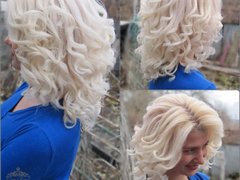 Прически на средние волосы от мастера Король Ольга. Фото #fl/16938