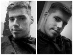 Мужские стрижки на короткие волосы от мастера Волкова Кристина. Фото #fl/17236